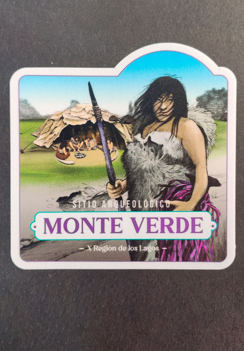Sticker XL Sitio Arqueológico Monte Verde