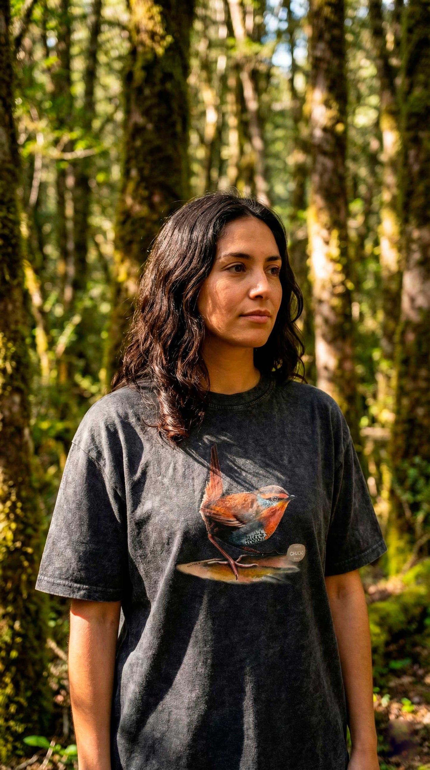 Polera ilustrada Chucao