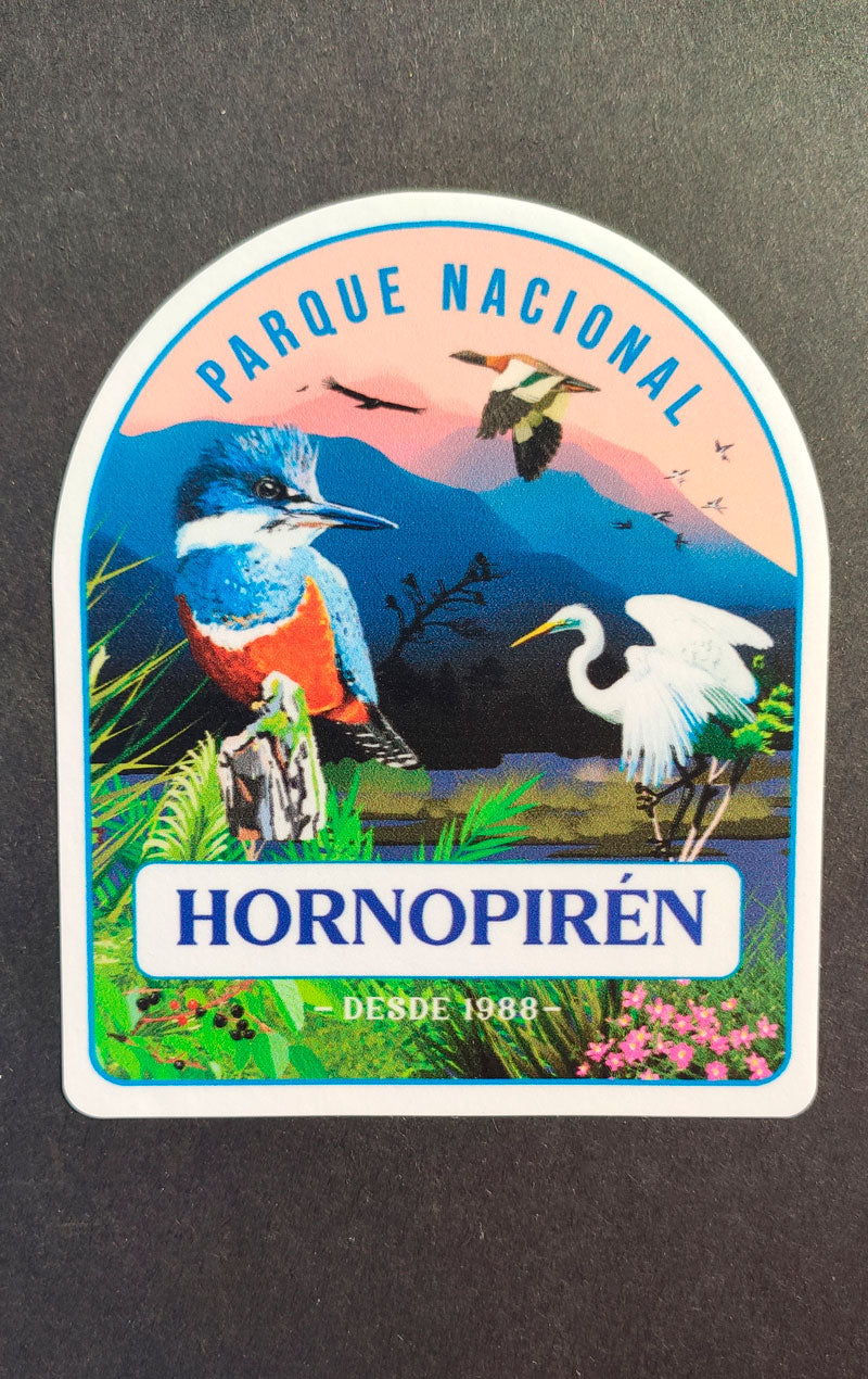 Sticker XL Parque Nacional Hornopirén