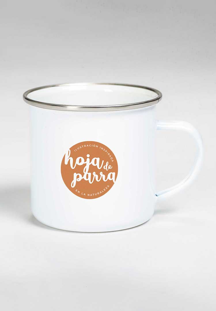 Tazón enlozado Gato Colocolo