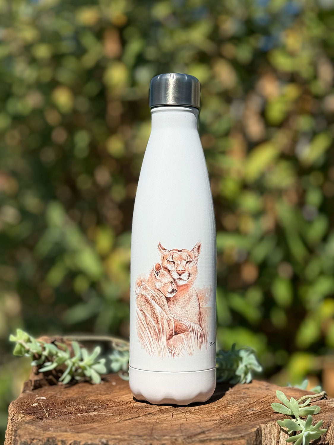 Botella térmica ilustrada Puma