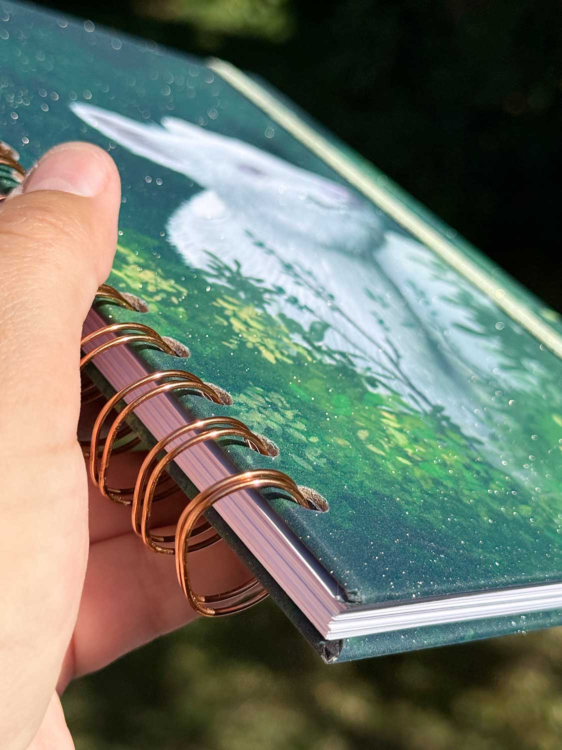 Cuaderno Ilustrado Pudú albino