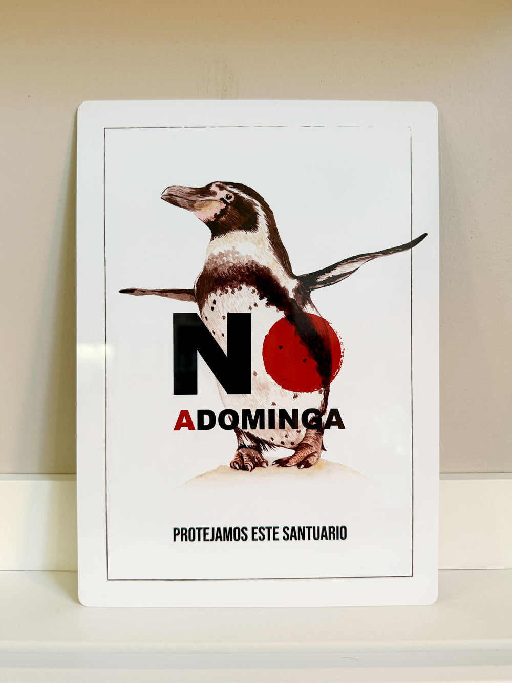 Letrero decorativo #NoaDominga