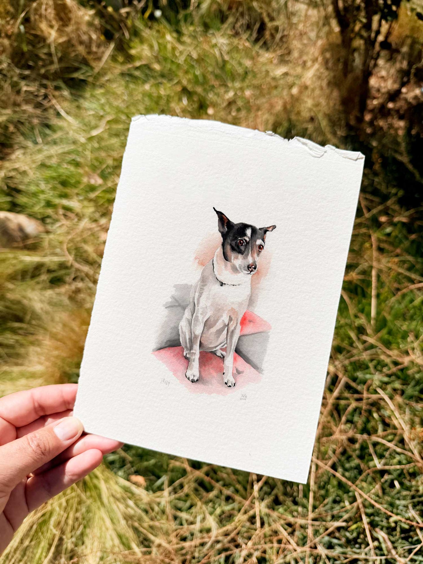 Mini Retrato mascota 15 x 20