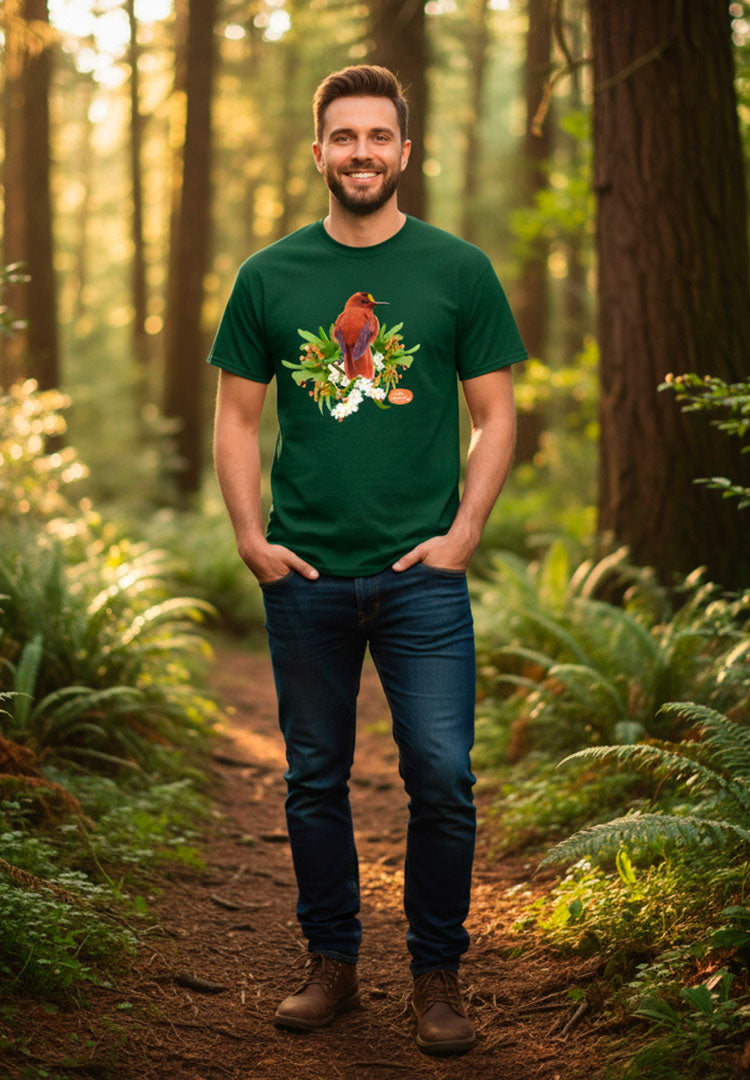 Polera Picaflor macho de Juan Fernández