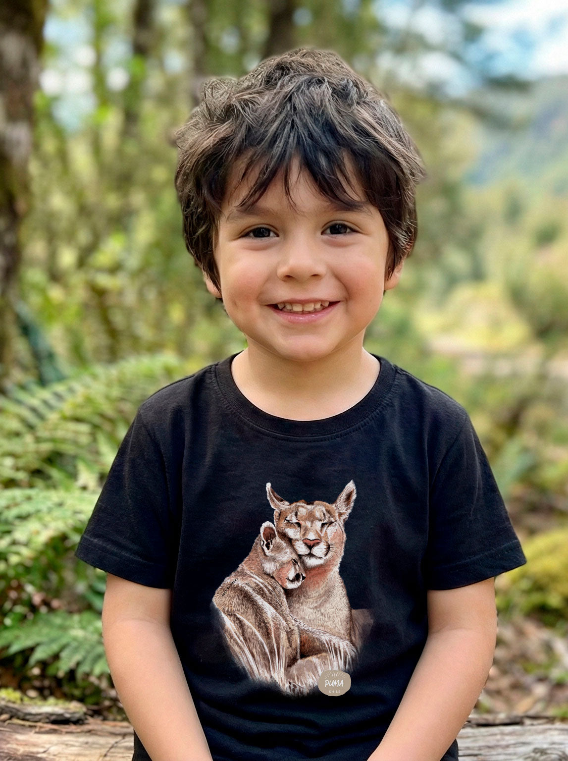 Polera infantil Puma