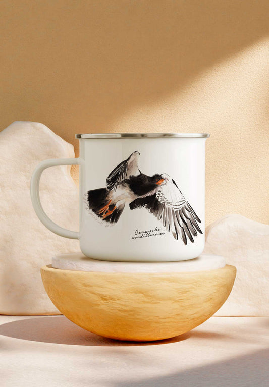 Tazón enlozado Carancho cordillerano