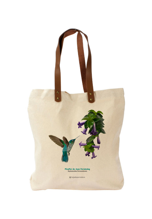 Tote Bag Picaflor hembra Juan Fernández