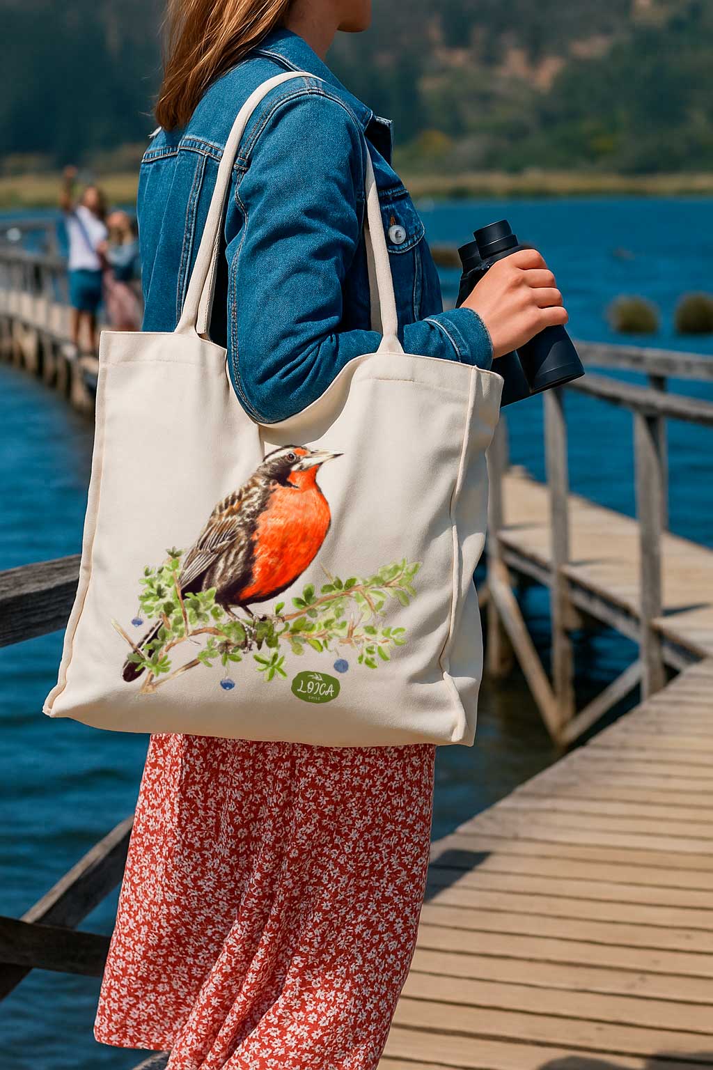 Tote bag algodón Loica