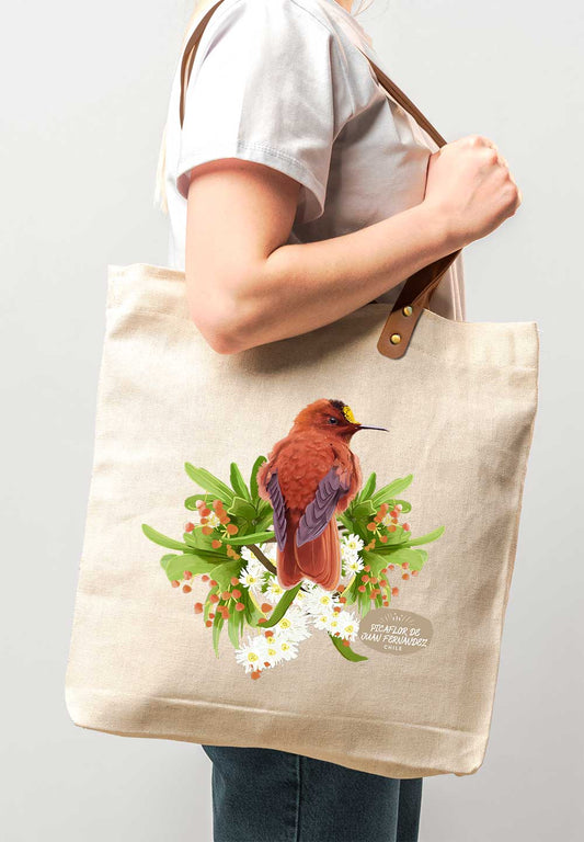 Tote Bag Picaflor macho Juan Fernández